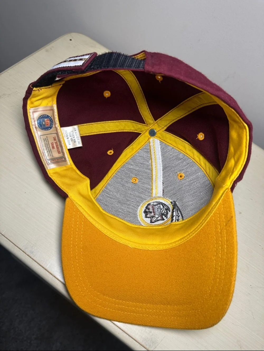 Burgundy Washington Redskins NFL vintage Cap